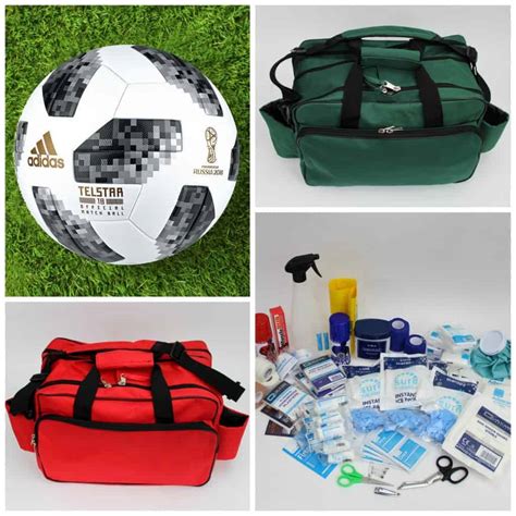 first aid equipment in football
